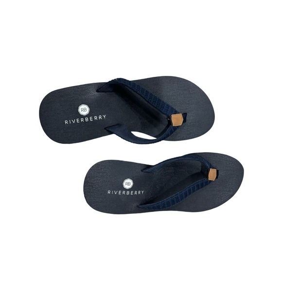 Riverberry Platform Flip Flops Size 9 - Picture 1 of 6